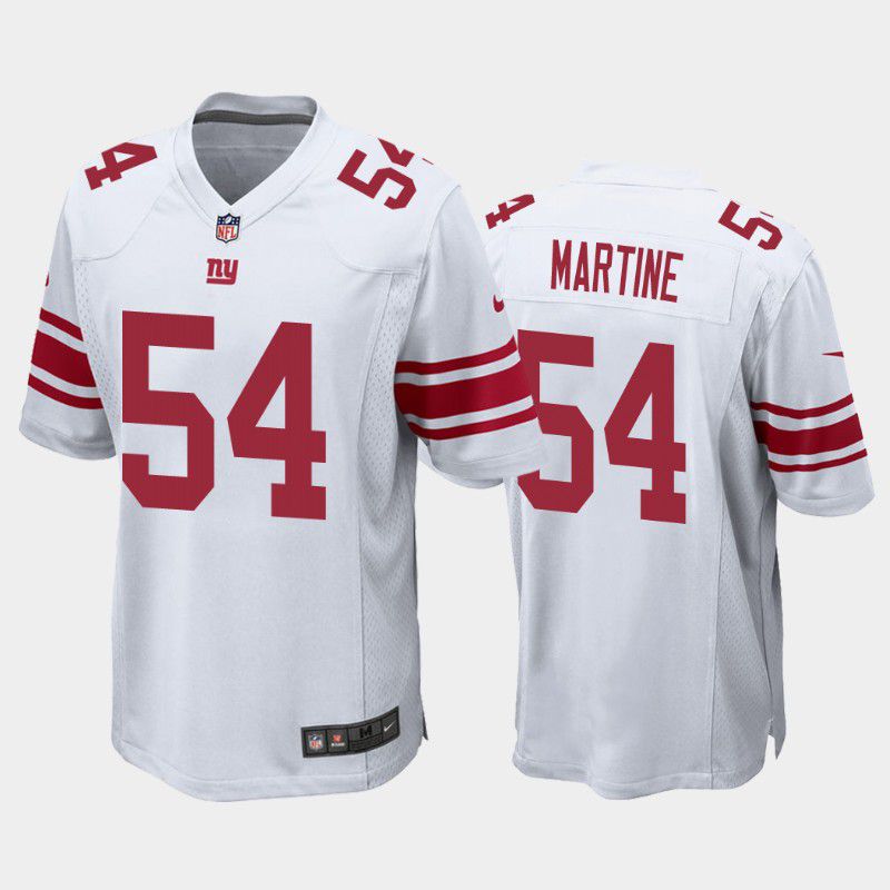 Men New York Giants #54 Blake Martinez Nike White Game Player NFL Jersey